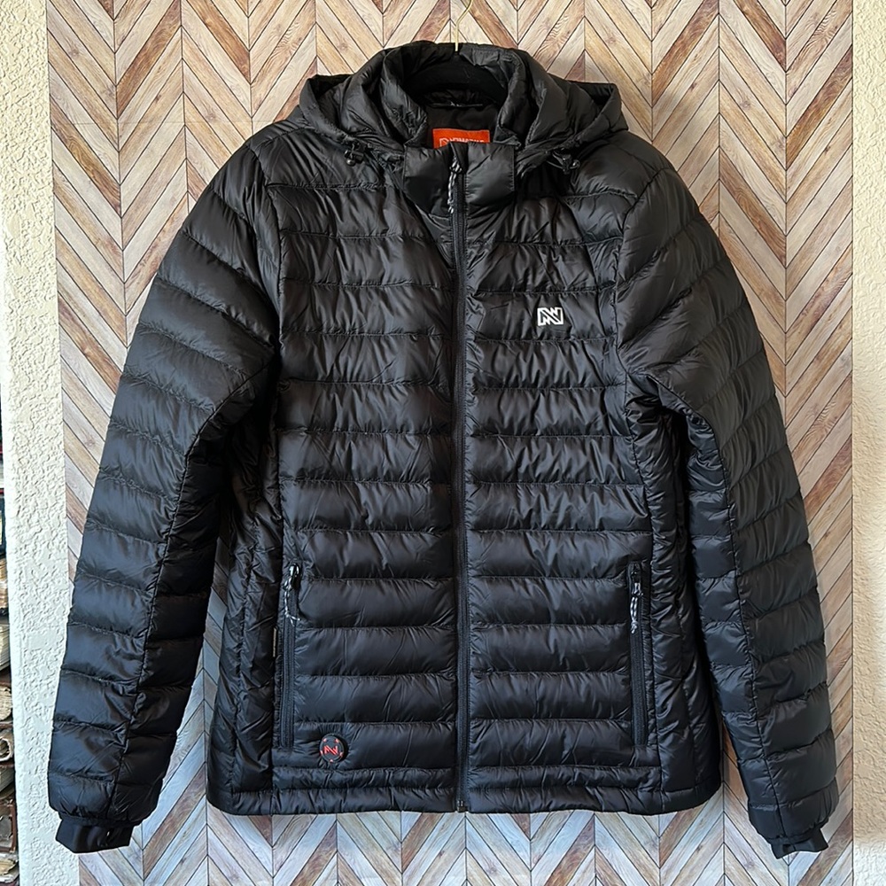Fieldsheer Mobile Warming Down Puffer Coat Women’s Size XL Battery Included
